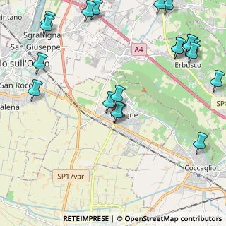 Mappa Via Silvio Pellico, 25033 Cologne BS, Italia (2.9155)