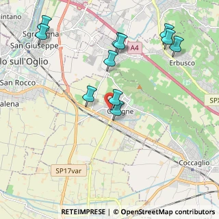 Mappa Via Silvio Pellico, 25033 Cologne BS, Italia (2.23091)