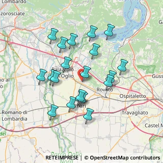 Mappa Via Kennedy, 25033 Cologne BS, Italia (6.818)