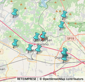 Mappa Via Privata Teresio Olivelli, 25046 Cazzago San Martino BS, Italia (3.99091)