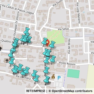 Mappa Via Privata Teresio Olivelli, 25046 Cazzago San Martino BS, Italia (0.15)