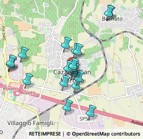 Mappa Via Privata Teresio Olivelli, 25046 Cazzago San Martino BS, Italia (0.883)