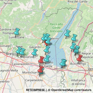 Mappa Via Giuseppe Mazzini, 25010 San Felice del Benaco BS, Italia (16.435)