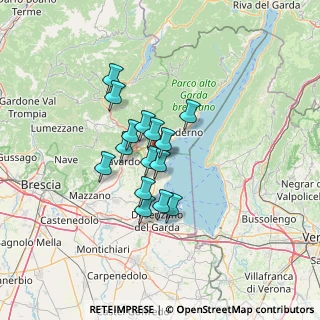 Mappa Via Giuseppe Mazzini, 25010 San Felice del Benaco BS, Italia (9.43)
