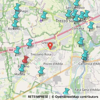 Mappa Via Umbria, 20060 Trezzano Rosa MI, Italia (3.251)