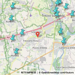 Mappa Via Umbria, 20060 Trezzano Rosa MI, Italia (3.54714)