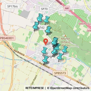 Mappa Via Salvo D'Acuisto, 25033 Cologne BS, Italia (0.702)