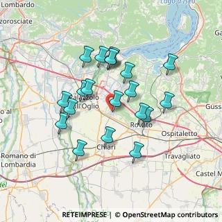Mappa Via Salvo D'Acuisto, 25033 Cologne BS, Italia (6.3535)