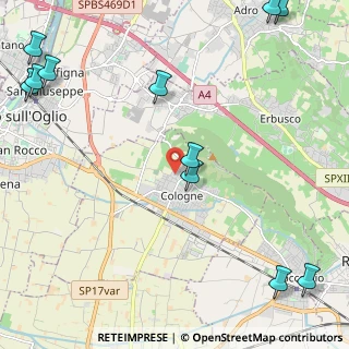 Mappa Via Salvo D'Acuisto, 25033 Cologne BS, Italia (3.26455)