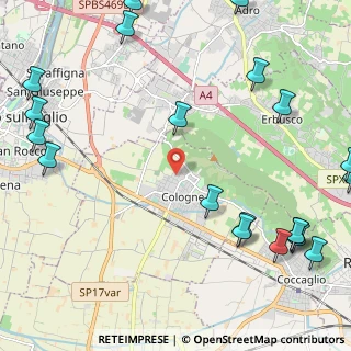 Mappa Via Salvo D'Acuisto, 25033 Cologne BS, Italia (3.2165)