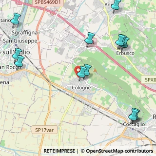 Mappa Via Salvo D'Acuisto, 25033 Cologne BS, Italia (2.88462)