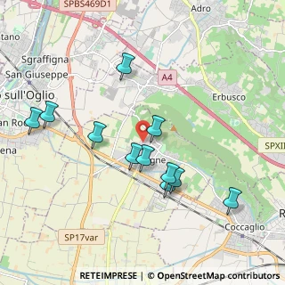 Mappa Via Salvo D'Acuisto, 25033 Cologne BS, Italia (1.86636)