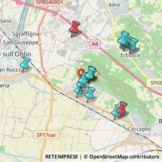 Mappa Via Salvo D'Acuisto, 25033 Cologne BS, Italia (1.8795)