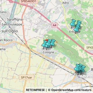 Mappa Via Salvo D'Acuisto, 25033 Cologne BS, Italia (2.50923)