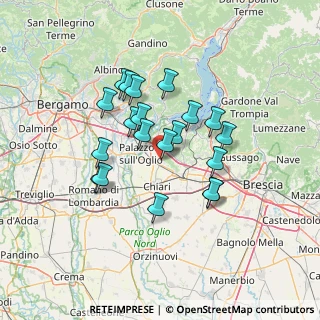 Mappa Via Salvo D'Acuisto, 25033 Cologne BS, Italia (11.3395)