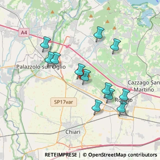 Mappa Via Salvo D'Acuisto, 25033 Cologne BS, Italia (3.64083)
