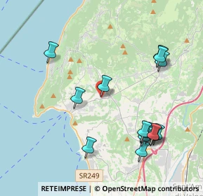 Mappa Piazza Giovan Battista Ferrario, 37010 Costermano VR, Italia (4.462)