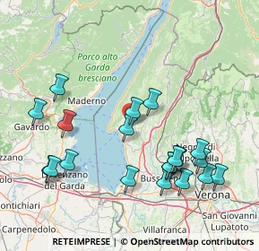 Mappa Piazza Giovan Battista Ferrario, 37010 Costermano VR, Italia (17.104)