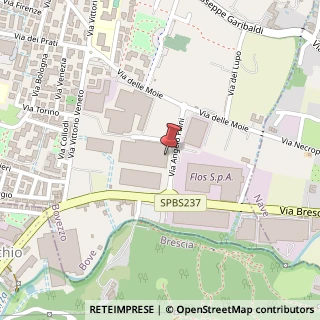 Mappa Via Angelo Faini, 3/f, 25073 Bovezzo, Brescia (Lombardia)
