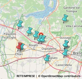 Mappa Traversa di Via della Pace, 25046 Cazzago San Martino BS, Italia (7.48)