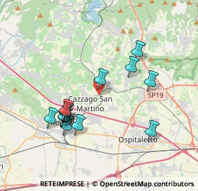Mappa Traversa di Via della Pace, 25046 Cazzago San Martino BS, Italia (3.62)
