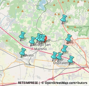 Mappa Traversa di Via della Pace, 25046 Cazzago San Martino BS, Italia (3.32083)