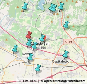 Mappa Traversa di Via della Pace, 25046 Cazzago San Martino BS, Italia (4.42308)