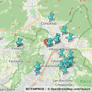 Mappa Via Bulloni, 25060 Collebeato BS, Italia (2.0455)