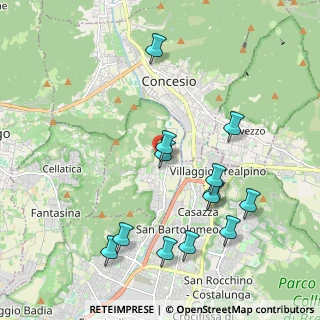 Mappa Via Bulloni, 25060 Collebeato BS, Italia (2.11692)