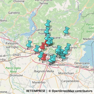 Mappa Via Bulloni, 25060 Collebeato BS, Italia (10.4735)