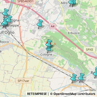 Mappa Via Chiesa, 25033 Cologne BS, Italia (3.53231)