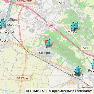 Mappa Via Chiesa, 25033 Cologne BS, Italia (3.63)