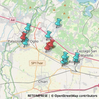 Mappa Via Chiesa, 25033 Cologne BS, Italia (3.52538)