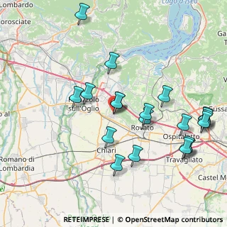 Mappa Via Chiesa, 25033 Cologne BS, Italia (8.7355)