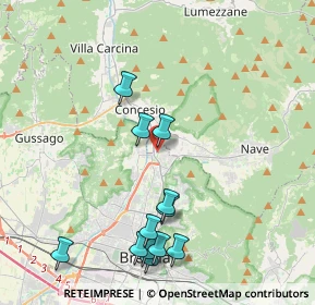 Mappa Via Passo dello Stelvio, 25136 Brescia BS, Italia (4.3725)