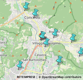 Mappa Via Passo dello Stelvio, 25136 Brescia BS, Italia (2.25)