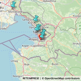 Mappa Via dei Laghetti, 34015 Muggia TS, Italia (26.90636)