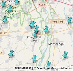 Mappa Via delle Galose, 24055 Cologno Al Serio BG, Italia (6.262)