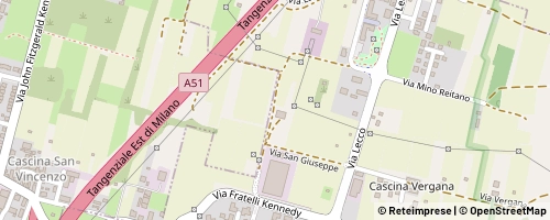 Mappa Agrate Brianza