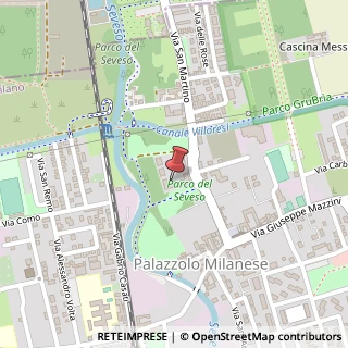 Mappa Via San Martino, 43/4, 20037 Paderno Dugnano, Milano (Lombardia)
