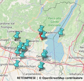 Mappa Via Camillo Golgi, 25087 Salò BS, Italia (16.11706)