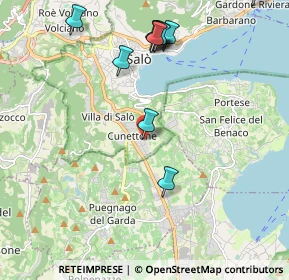 Mappa Via Camillo Golgi, 25087 Salò BS, Italia (2.32182)