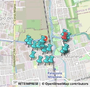 Mappa Via Carlo Pisacane, 20030 Paderno Dugnano MI, Italia (0.374)