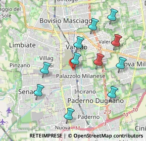 Mappa Via Carlo Pisacane, 20030 Paderno Dugnano MI, Italia (1.99909)