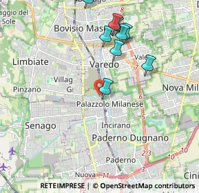 Mappa Via Carlo Pisacane, 20030 Paderno Dugnano MI, Italia (2.40818)