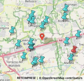 Mappa Località Cascina Sofia, 20873 Cavenago di Brianza MB, Italia (2.277)