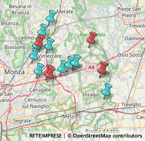 Mappa Località Cascina Sofia, 20873 Cavenago di Brianza MB, Italia (6.52875)