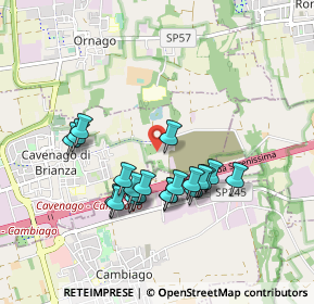 Mappa Località Cascina Sofia, 20873 Cavenago di Brianza MB, Italia (0.8055)