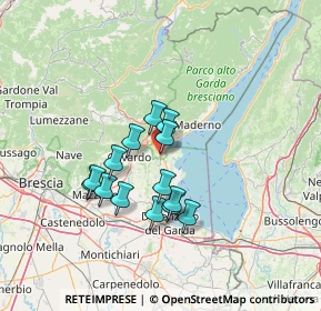 Mappa Rotatoria Cav. Amos Tonoli, 25087 Salò BS, Italia (10.98929)