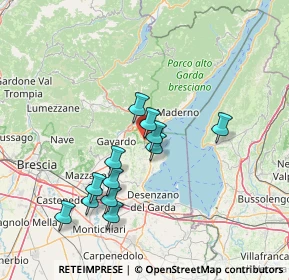 Mappa Rotatoria Cav. Amos Tonoli, 25087 Salò BS, Italia (13.1625)